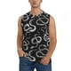 thumbnail image 1 of Fotbe Snake Men's Camiseta sin Mangas Estampada para Hombres, Playera Casual para Gimnasio, Entrenamiento, Playa-Large, 1 of 7