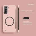 thumbnail image 1 of Hard PC Frameless Magnetic Phone Case For Samsung Galaxy S23 S22 S21 S20 FE Plus NOTE 20 S24 Ultra Magsafe Matte Thin Cover, 1 of 4