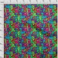 thumbnail image 3 of oneOone Polyester Lycra Multicolor Fabric Cat Dress Material Fabric Print Fabric By The Yard 56 Inch Wide, 3 of 4