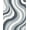 Gray, Pattern 1, variant on ODIKA 2x3 Machine Washable Non-Slip Area Rug, Modern Brushstroke Wave Artistic Statement High Traffic Rug, Gray, 492696
