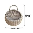 thumbnail image 4 of Birdeem Panier Suspendu Tressé Panier de Rangement Pot de Fleurs Panier Mural Suspendu, 4 of 8