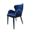 thumbnail image 1 of HomeRoots 283094 Chaise de Salle à Manger Moderne en Tissu - Bleu, 1 of 3