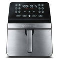 thumbnail image 2 of Gourmia 8-Qt 1-Basket Digital Air Fryer, Steel - Rryforce 360 Technology and Touch Screen Controls, 2 of 4
