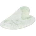 thumbnail image 1 of Peahefy Gua Sha Heart Shape Beauty Tool Natural Jade Scraping Board Massage Stone For Face Body, 1 of 8
