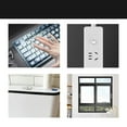 thumbnail image 4 of Autocollant de Clavier en Silicone - Transparent, Surélevé. Réutilisable, Durable, Confortable pour la Dactylographie. Protège le Clavier et les Ongles, 4 of 4