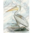 thumbnail image 2 of Tre Sorelle Studios 26x32 White Modern Wood Framed Museum Art Print Titled - Shore Birds II, 2 of 4