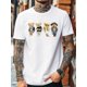 thumbnail image 1 of Camiseta De Los Hombres Cuello Redondo Ropa De Verano Tops De Verano Para La Calle Vacaciones ViajesMens Cool Bear Graphic Tee - Stylish & Comfortable Short Sleeve Shirt - Perfect for Spring/Summer,, 1 of 7