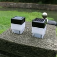 thumbnail image 7 of Kezqiaxn Garden Supplies Clearance Solar Powered Outdoor LED Square Fence Light Garden Post Lamp Yellow, 7 of 7