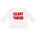 thumbnail image 3 of Inktastic Heart Throb (red) Boys or Girls Long Sleeve Toddler T-Shirt, 3 of 5
