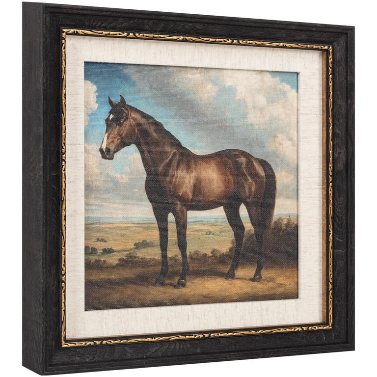 My Texas House Handsome Horse Premium Canvas Art Print photo 5