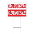 thumbnail image 1 of Clearance (18" x 24") Yard Sign, Includes Metal Step Stake, 1 of 6