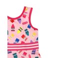 thumbnail image 4 of Crayola Crayon Toddler Girls Fit and Flare Ultra Soft Dress CRG001DS, 4 of 7