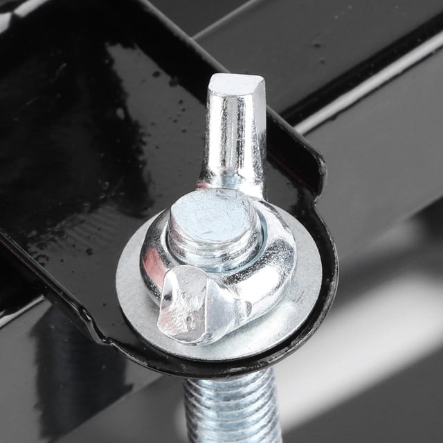 Battery Tray, Universal Battery Tray Clamp Hold Down Clamp Bracket Kit Sturdy Metal Battery Tray Holder, For Cars Automobile Vehicle Factory