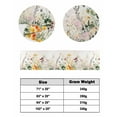 thumbnail image 6 of Xipuska Beige Floral Spring Bed Runners for Cal King Size Bed, Decorative Bed Throws for Foot of Bed, Vintage Farmhouse Flowers Bed Runner Sofa Throw Bedding Scarf Protector Slipcover for Bedroom, 6 of 6