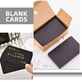thumbnail image 3 of OULII 100 Pcs Petites Cartes à Billets Noir Porte-Cartes pour Bricolage Cadeau Parents, 3 of 8