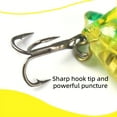 thumbnail image 3 of 2PC Anmuka 3g Realistic Grasshopper Fishing Lure - PVC & Carbon Steel, Ideal for Bass, Freshwater Bait with Treble Hooks, Dark Green, Best for Christmas, 3 of 9