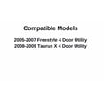 thumbnail image 3 of Driver Left Side Rear Door Window Door Glass Compatible with Ford Freestyle 2005-2007 Models/Ford Taurus X 2008-2009 Models, 3 of 4