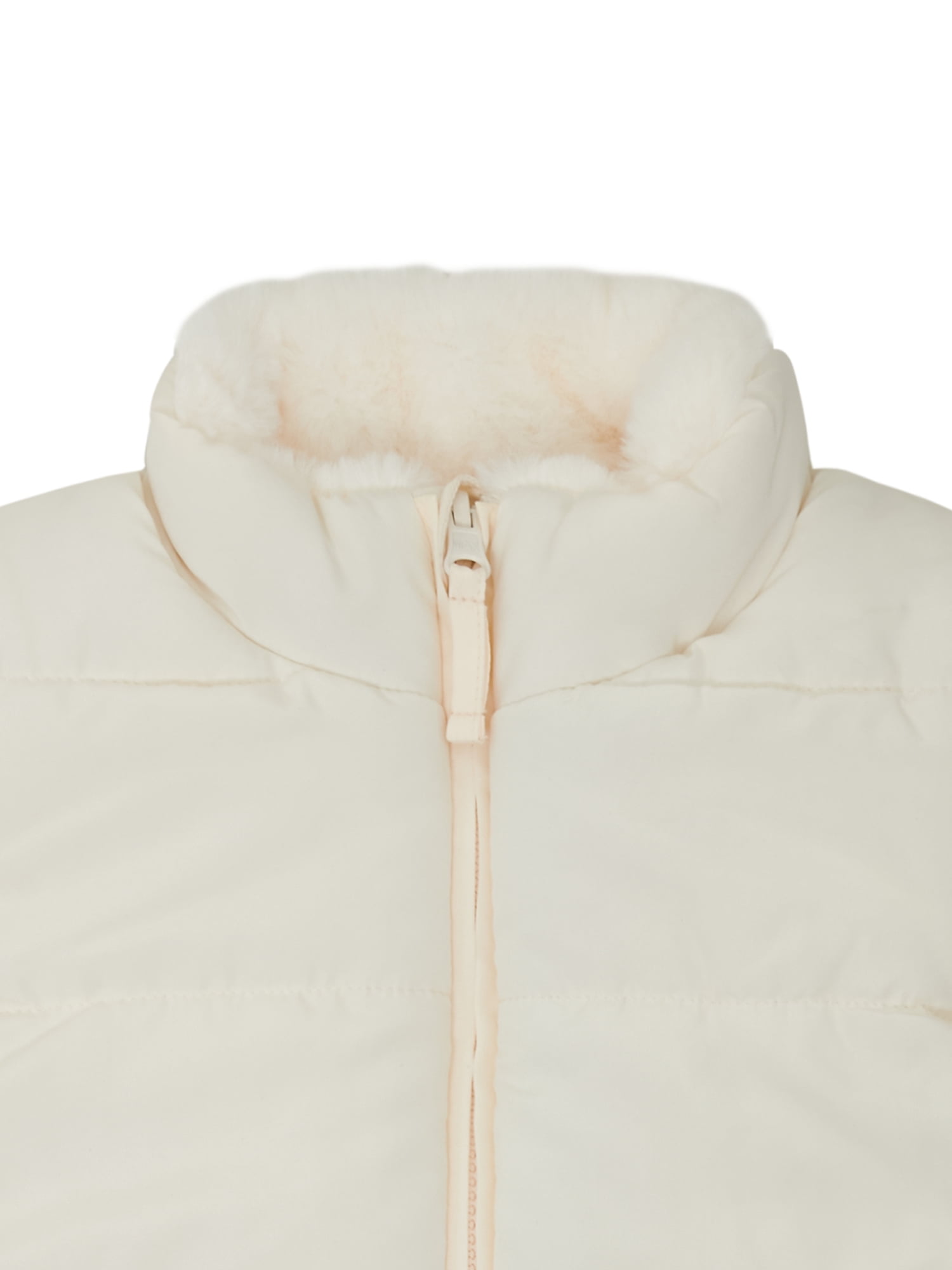 Wonder Nation Toddler Girl Reversible Faux Fur Vest, Sizes 12M-5T