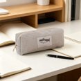 thumbnail image 5 of Corduroy Shark Pencil Pouch for s, Large Pen Case with Zipper, Holds 40 Pencils, Ideal for Office Desk or Travel, 5 of 6