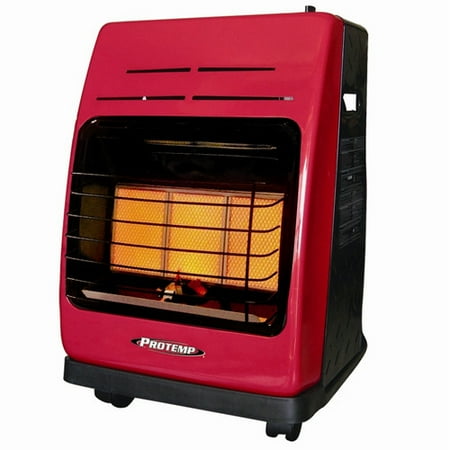 - Pro-Temp 18,000 BTU Portable Propane Radiant Compact Heater