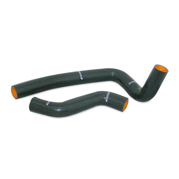 Mishimoto MMHOSE-RX7-93BK Silicone Radiator Hose Kit Compatible With Mazda RX-7 1993-1997 Black