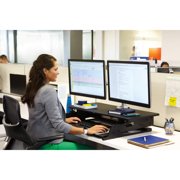 3M Precision Standing Desk, Convert Desk to Sit Stand Desk, Fully Assembled, Provides Maximum Adjustability to Achieve Your Most Comfortable Standing Work Position, Gel Wrist Rest, Mouse Pad, SD60B
