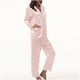 thumbnail image 1 of Puntoco Ropa De Hogar Informal para Mujer Tops De Manga Larga Pantalones Color Pijamas De Noche Trajes Liquidación Puntoco Puntoco-4228, 1 of 6
