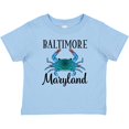 thumbnail image 3 of Inktastic Baltimore Maryland Vacation Blue Crab Boys or Girls Baby T-Shirt, 3 of 5
