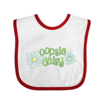 Inktastic Oopsie Daisy Boys or Girls Baby Bib