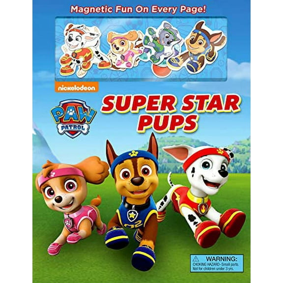 Pre-Owned Nickelodeon PAW Patrol: Super Star Pups Magnetic Hardcover