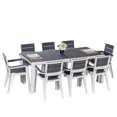 thumbnail image 3 of MQ SET Table and 8 Chairs, Gray/Slate, 3 of 3