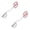 2Pack Watermelon Red 13.0" x 2.0" x 3.7", variant on 2Pack Pancake Making Tools Taco Shell Tongs Steel Stay-Cool Handle For Frying Homemade Crispy Shells For Tacos Appetizers Dips And Desserts 13Inch