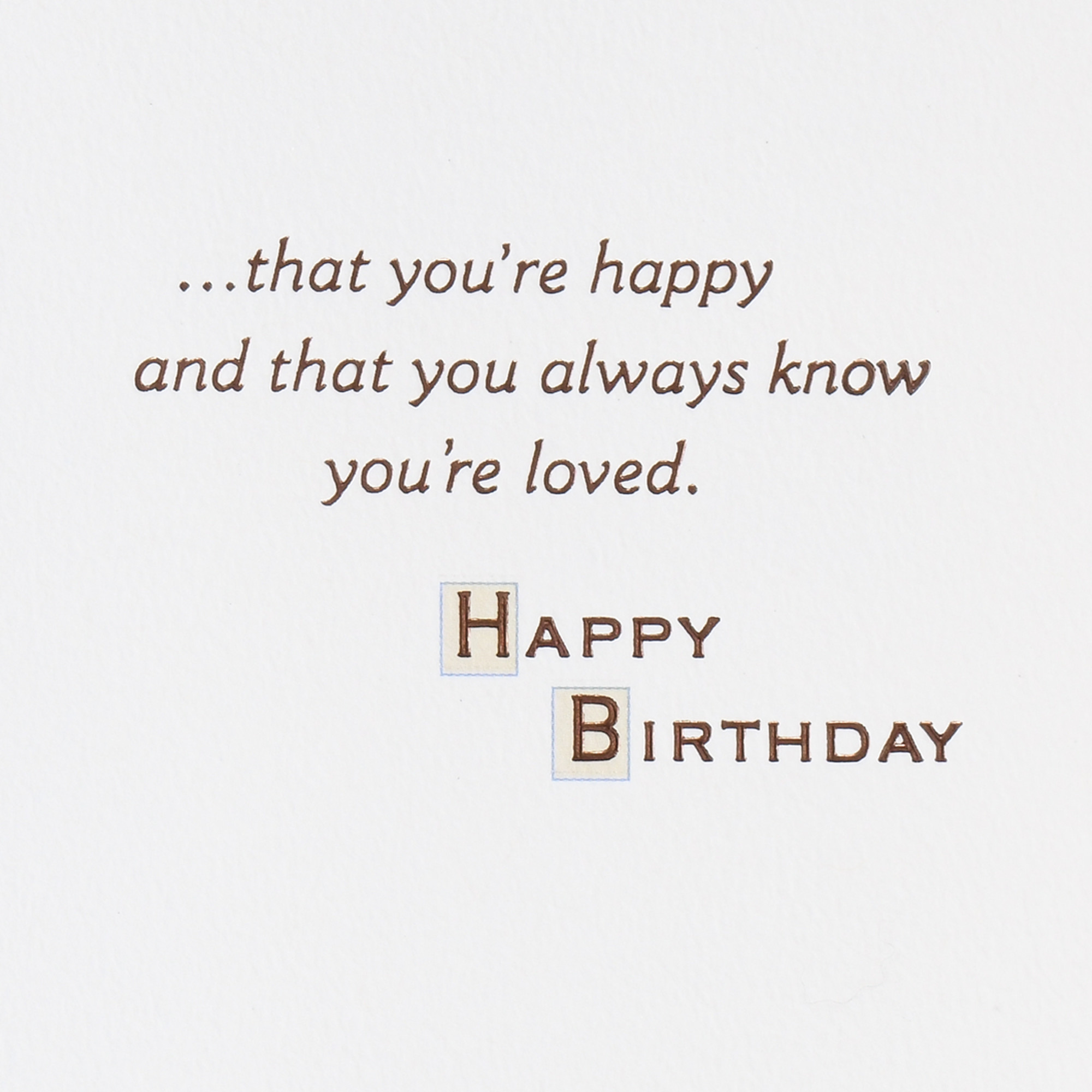 Hallmark Birthday Card for Son (Know That You're Loved)