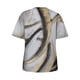 thumbnail image 5 of ¡Oferta de blusas para mujer de hoksml! Blusas casuales holgadas de moda para mujer, camisetas con cuello redondo y estampado de degradado de piedra., 5 of 6