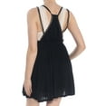 thumbnail image 3 of FREE PEOPLE Womens Black Embroidered Tasseled Sleeveless Dress L, 3 of 3