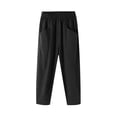 thumbnail image 4 of Bigersell Women's Shaping Straight Pants Full Length Pants Fashion Women Casual Summer Wear Pants Solid Color Cotton And Linen Trousers Ladies' Shaping Straight Pants, 4 of 5