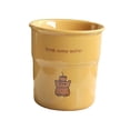 thumbnail image 3 of Taza de café de cerámica, taza de cerámica, linda, minimalista, multifunción, simple, de porcelana. Amarillo, 3 of 9