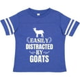 thumbnail image 3 of Inktastic Easily Distracted by Goats Boys or Girls Toddler T-Shirt, 3 of 5