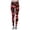 W, variant on Women's Custom Printed Leggings for Valentine's Day Running and Yoga Workouts W L