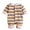 Yellow, variant on Diufon Infant Baby Boy Girl Bodysuit Newborn Striped Long Sleeve Thicken Warm Clothes Casual Home Crawling Romper