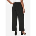 thumbnail image 2 of Roaman's Women's Plus Size Ultrasmooth Fabric Wide-Leg Pant, 2 of 6