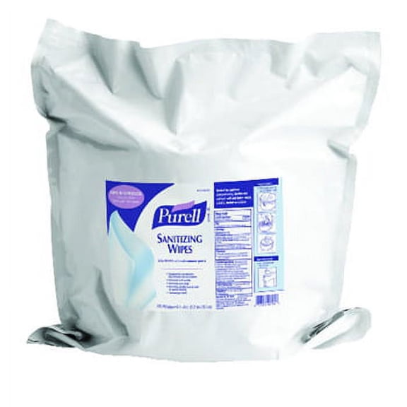Purell Sanitizing Wipes / Refill / Case of 2