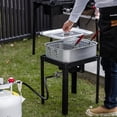 thumbnail image 3 of OuterMust 58,000 BTU Outdoor Fish Fryer with Baskets and Lid, 18 Qt. Propane Deep Fryer and 2 Inner Baskets, Ideal for Frying Fish, Chicken Wings, French Fries, 3 of 6