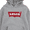 Grey Heather, variant on Boys' Pullover Hoodie, Sizes 4-18