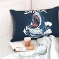 thumbnail image 4 of Balery Shark Funda de Cojín Estampada, Regalos para Mujeres, Regalos de Amor para Ella, Regalos para Novia o Esposa, Funda de Almohada-20"x30", 4 of 6