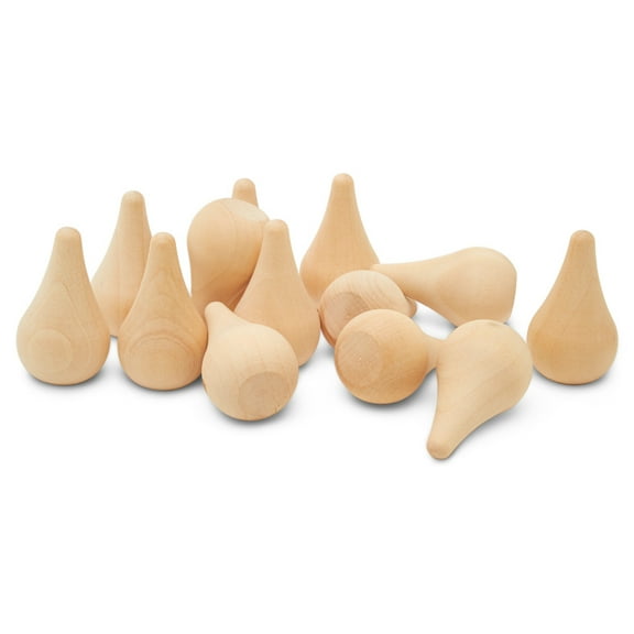 Grapat-Style Mandala Raindrops 1-5/8-inch, Pack of 250 Loose Parts Play Materials, Reggio Emilia Classroom Materials, by Woodpeckers