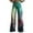 Green, variant on Minjewel Wide Leg Pants for Women Vintage Floral High - Waisted Baggy Pants Loose with Pockets, Palazzo Pants for Women Retro Boho Summer Style, Pants for Women for Vacation,Green L