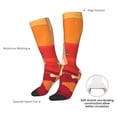thumbnail image 4 of Masiiu Bluey Print Adult Crew socks, Comfortable Novelty Colorful Patterned, Breathable, Stylish Colorblock for Men Women, 4 of 6