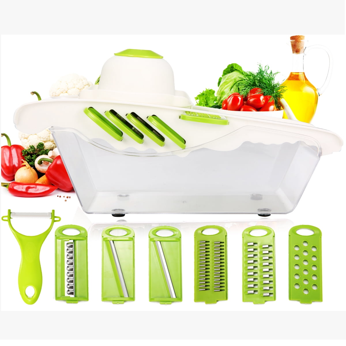 Vegetable Mandoline Slicer Vegetable Cutter Grater Juilienne Slicer