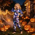 thumbnail image 2 of KPOPLK Toddler Girls Kids Pajama Sets 24M-8Y Snug fit Long-Sleeve Softness Sleepwear Pjs 2pcs Jammies,Size 6-7 Years, 2 of 9